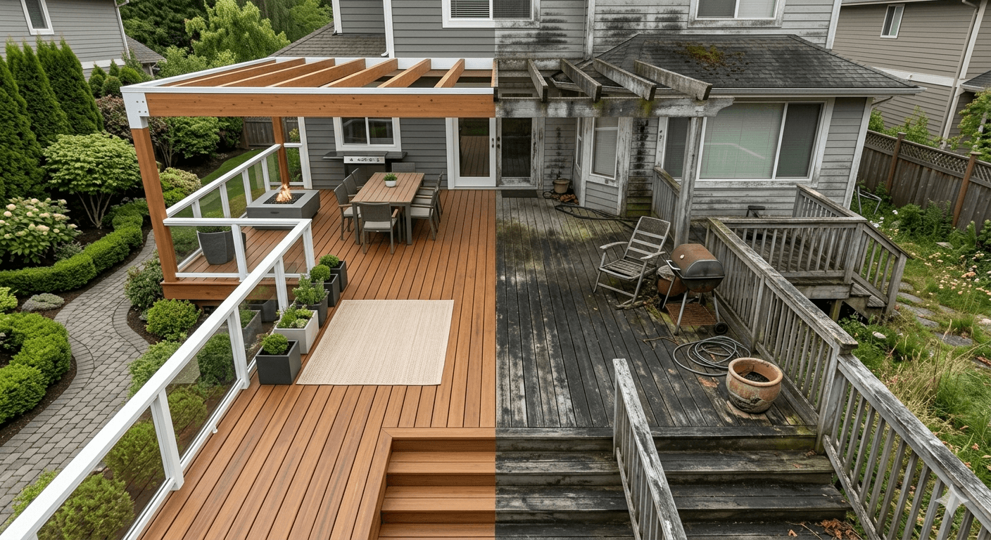 Affordable deck cleaning service pricing in Methuen MA