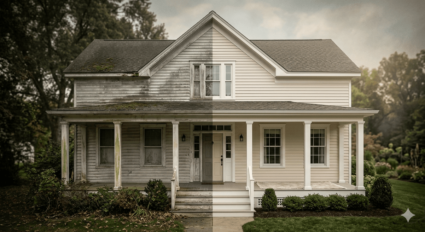 House Washing service in Haverhill MA